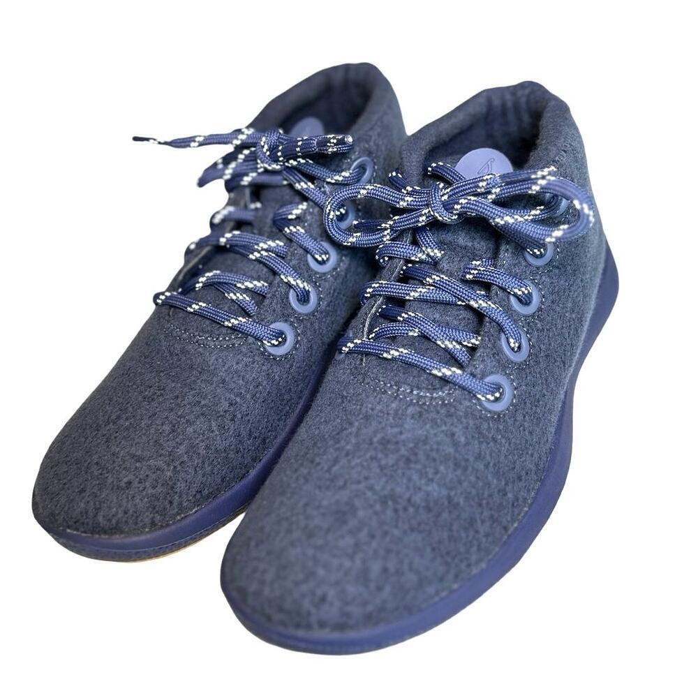 All Birds Women’s Wool Runner Up Mizzles High Top Sneakers Savanna Night Size 8